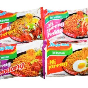 Combo 4 loại mì Mi Goreng (thùng 20gói)