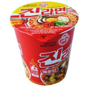 Mì ly Ottogi Jin Ramen cay 65g (thùng 15 ly) Mì ly Ottogi Jin Ramen cay 65g (thùng 15 ly)