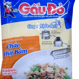 Cháo Gấu Đỏ thịt bằm Cháo Gấu Đỏ thịt bằm
