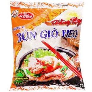 Bún Hằng Nga vị bún giò heo Bún Hằng Nga vị bún giò heo