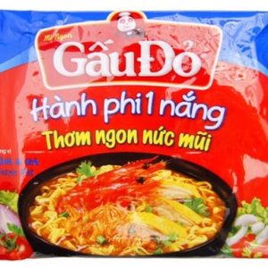 Mì Gấu Đỏ tôm gà hành phi