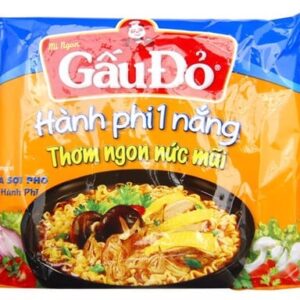 Mì Gấu Đỏ gà sợi phở hành phi