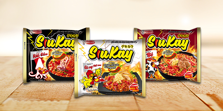 Các loại topping ăn liền cho mỳ gói