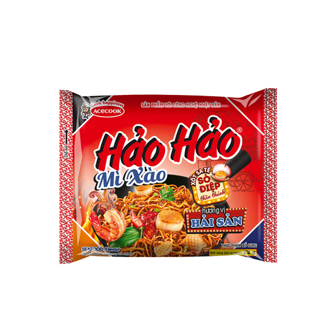 Mỳ gói xào hải sản tại nhà