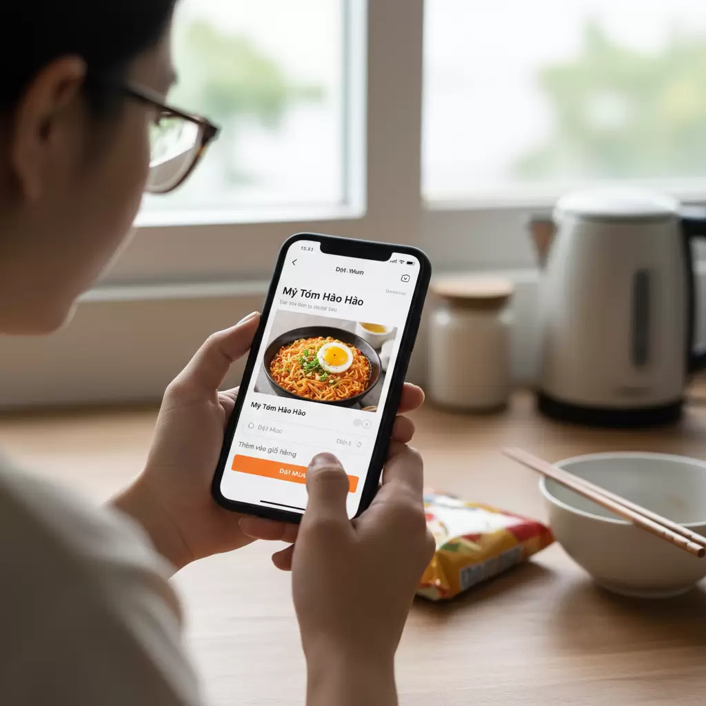 Mua Mỳ Tôm Online Giao Hàng Siêu Tốc 2H Giá Rẻ Nhất 2026: Bí Quyết Đặt Hàng Tiết Kiệm