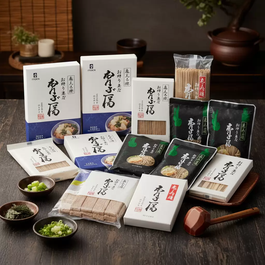 Tuyển chọn các thương hiệu mỳ Udon và Soba nhập khẩu chính hãng với bao bì nguyên vẹn