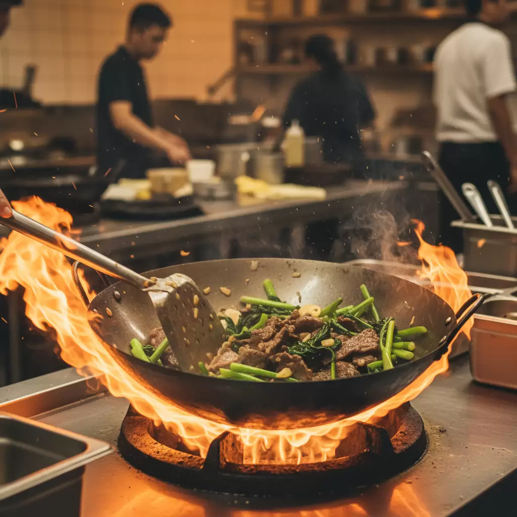 gemini_image_1767125161 Xào thịt bò nhanh trên lửa lớn là bí quyết để thịt mềm và không bị ra nước